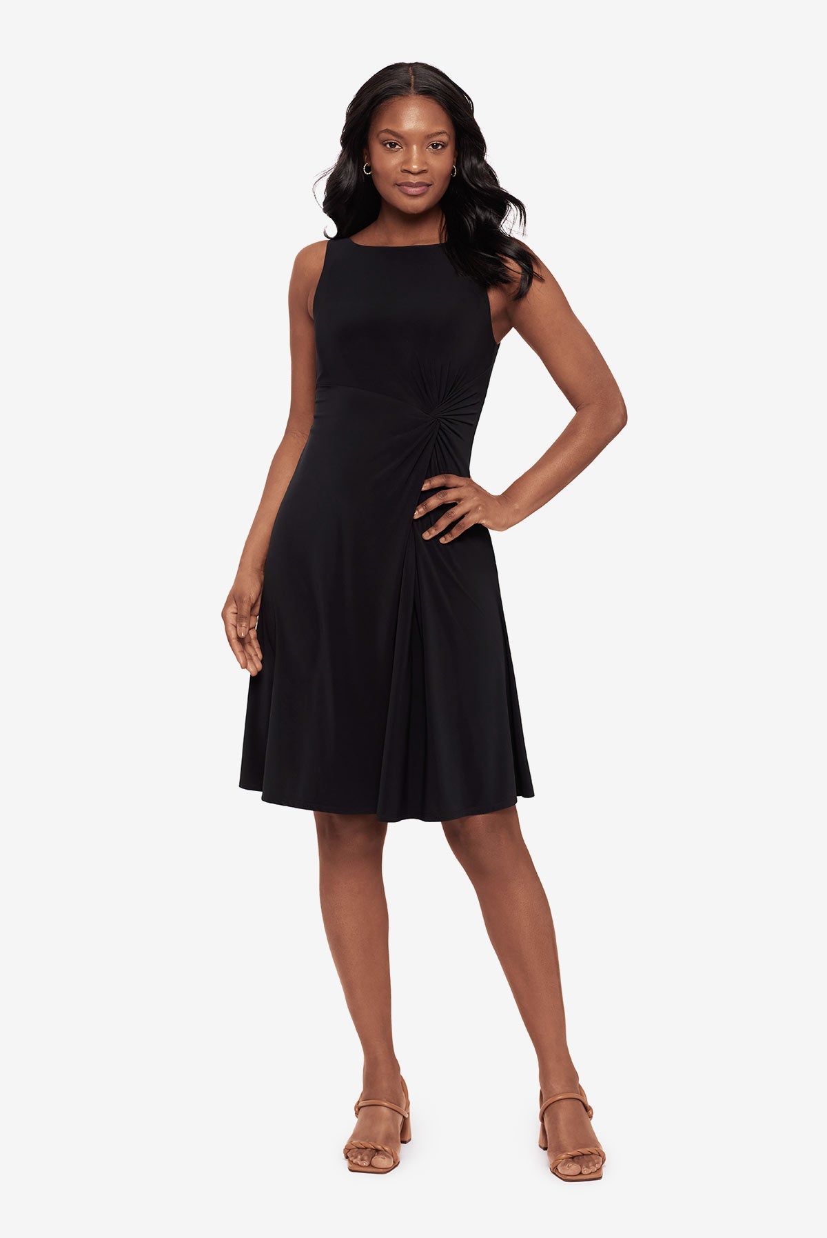 Miraclesuit Black Body by Remi Fit & Flair Shaping Dress in Black