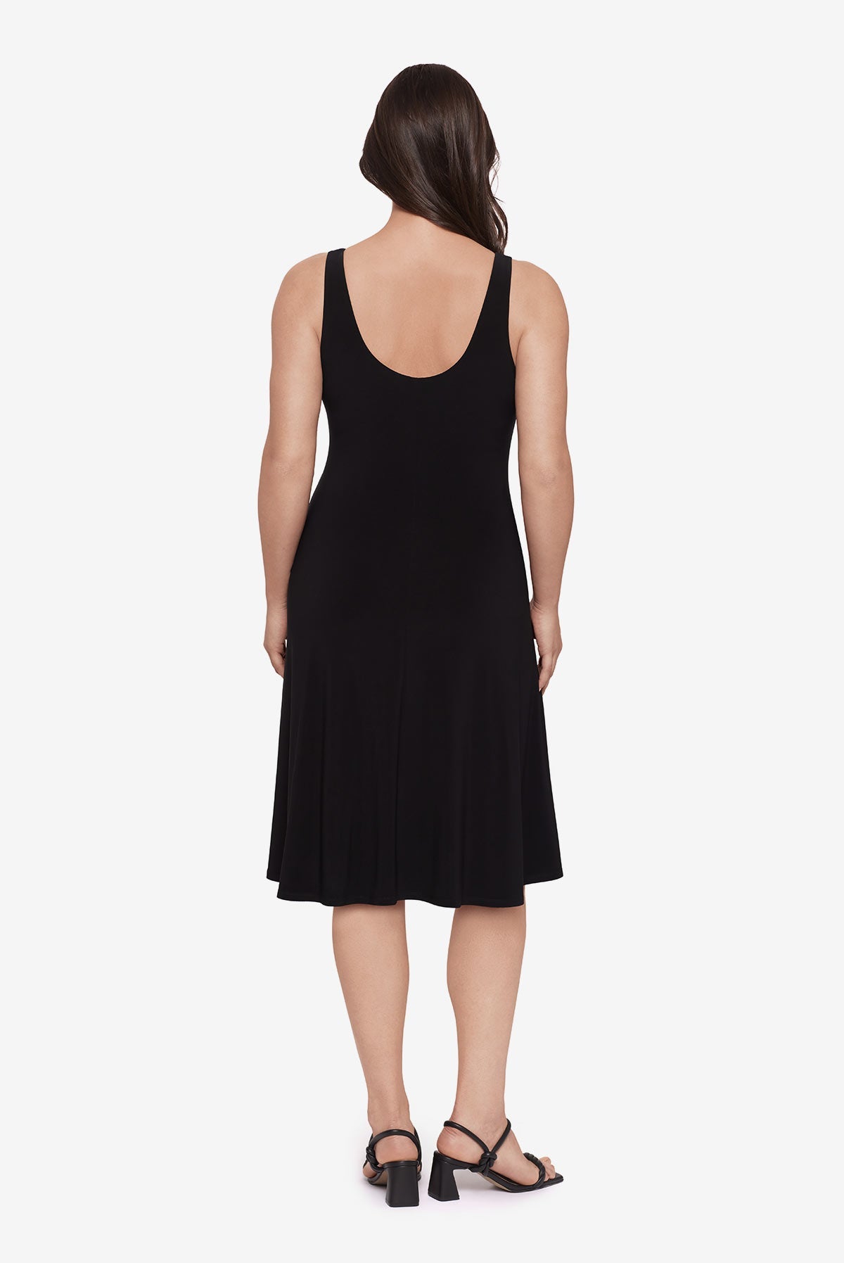 Miraclesuit Black Body by Remi Fit & Flair Shaping Dress in Black