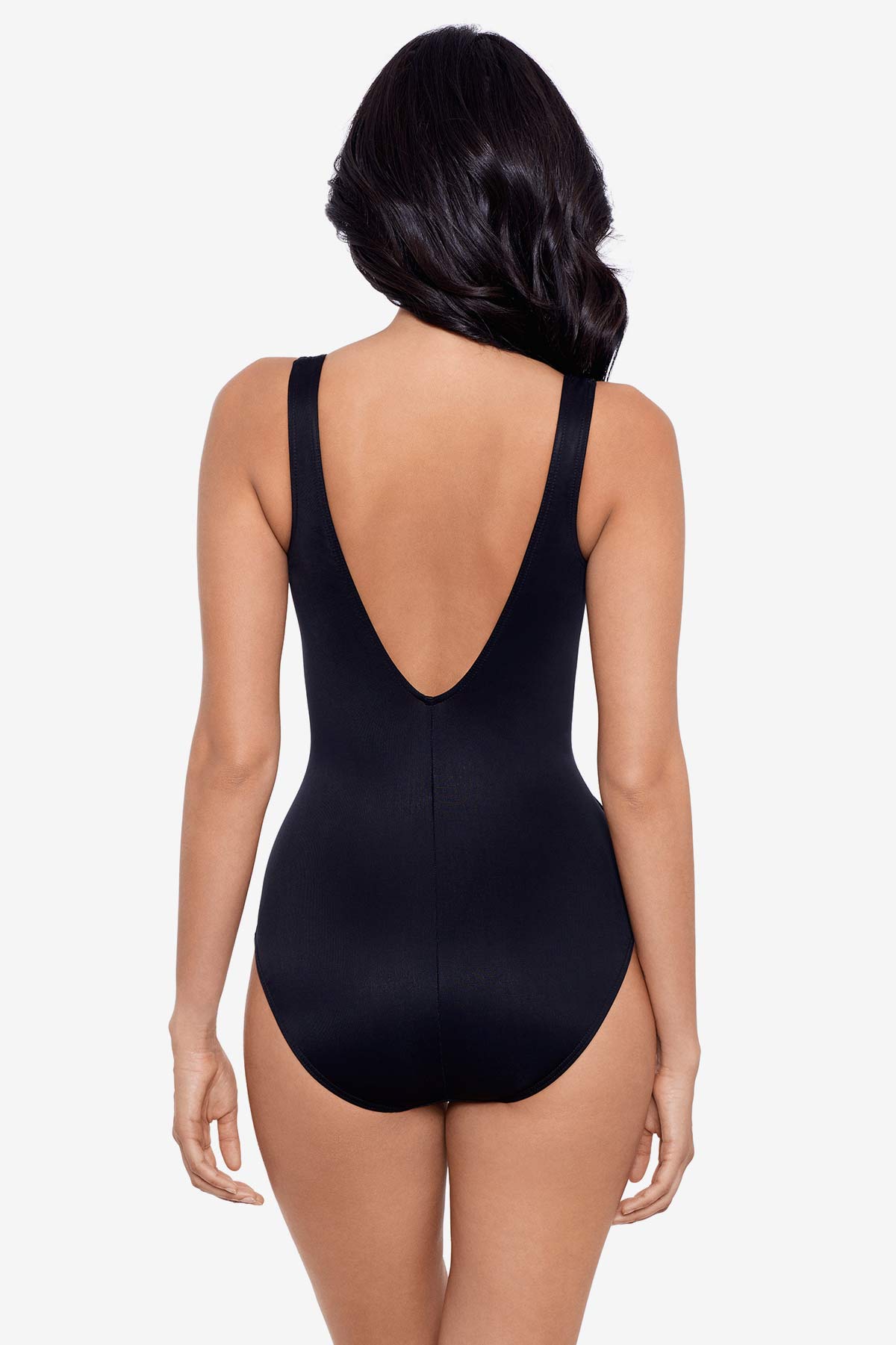 Miraclesuit Mulberry Illusionists Crossover One Piece Swimsuit