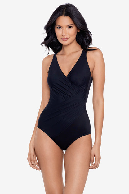 Miraclesuit Black Oceanus One Piece