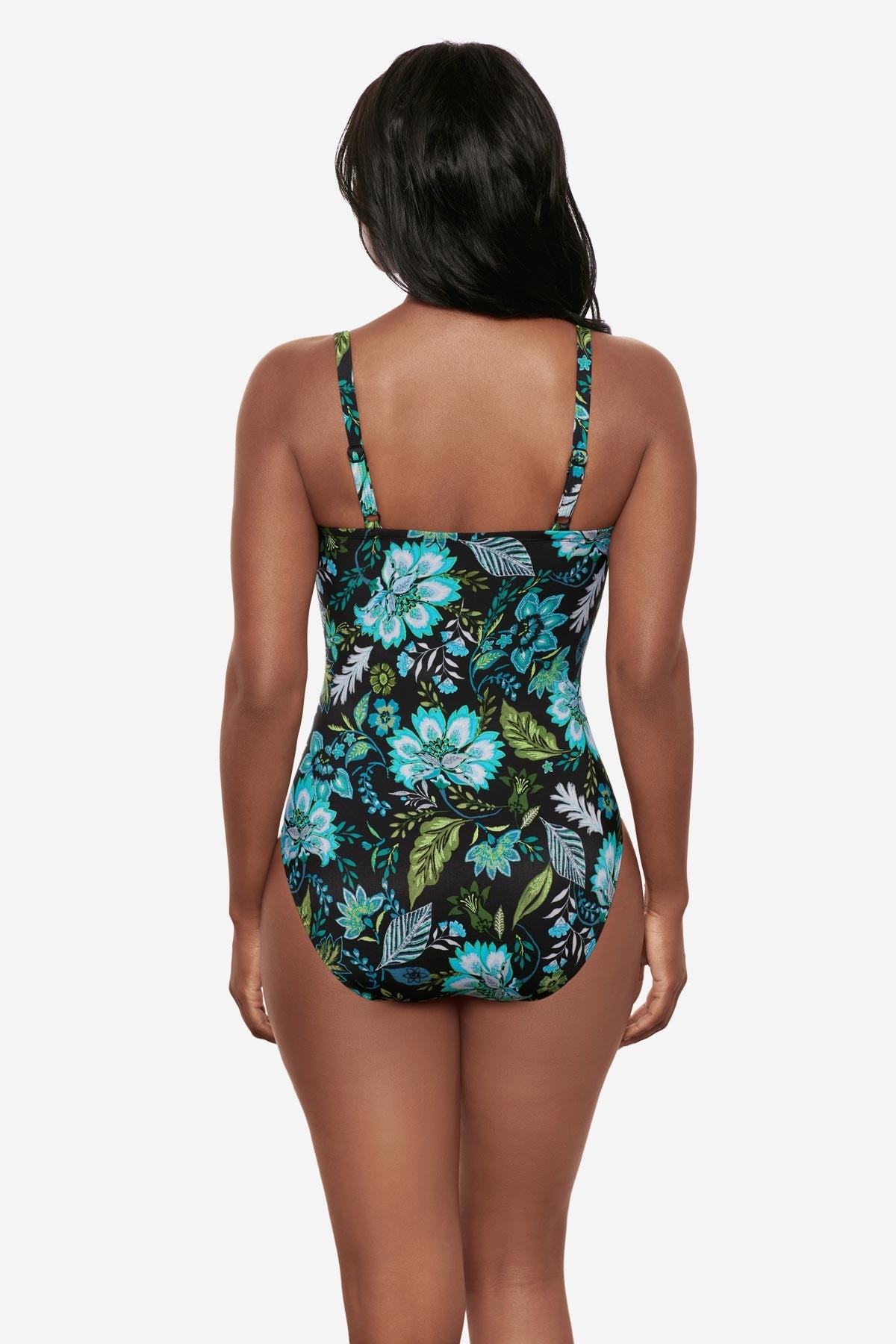 Miraclesuit Black/Multi Kara One Piece in Florica