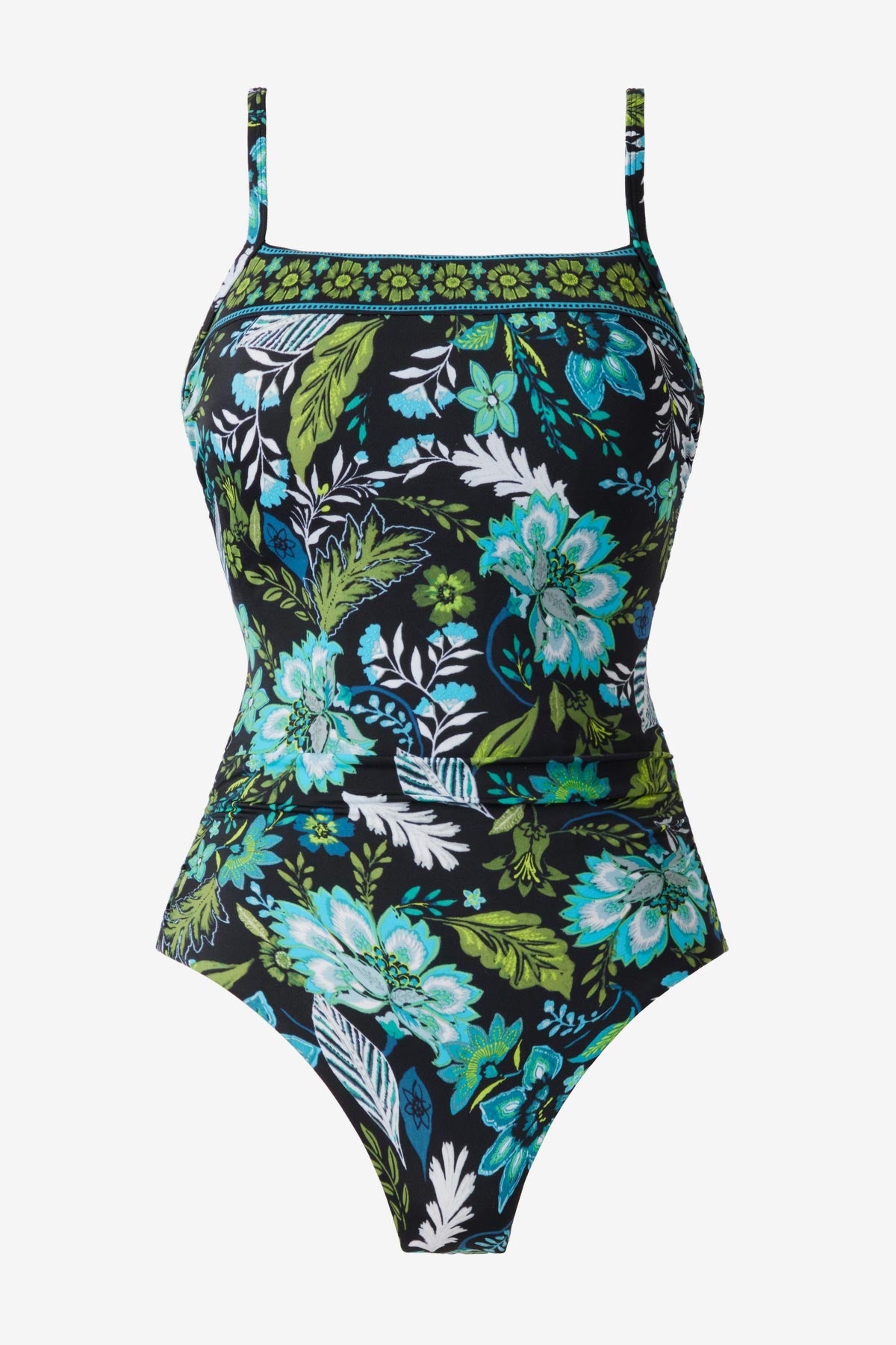 Miraclesuit Black/Multi Kara One Piece in Florica