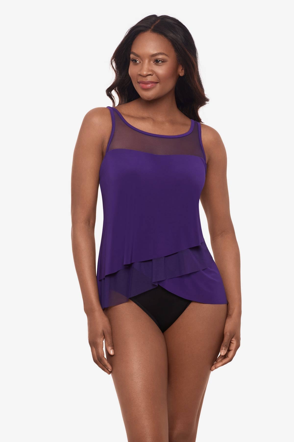 Miraclesuit Mulberry Illusionists Mirage Tankini Top