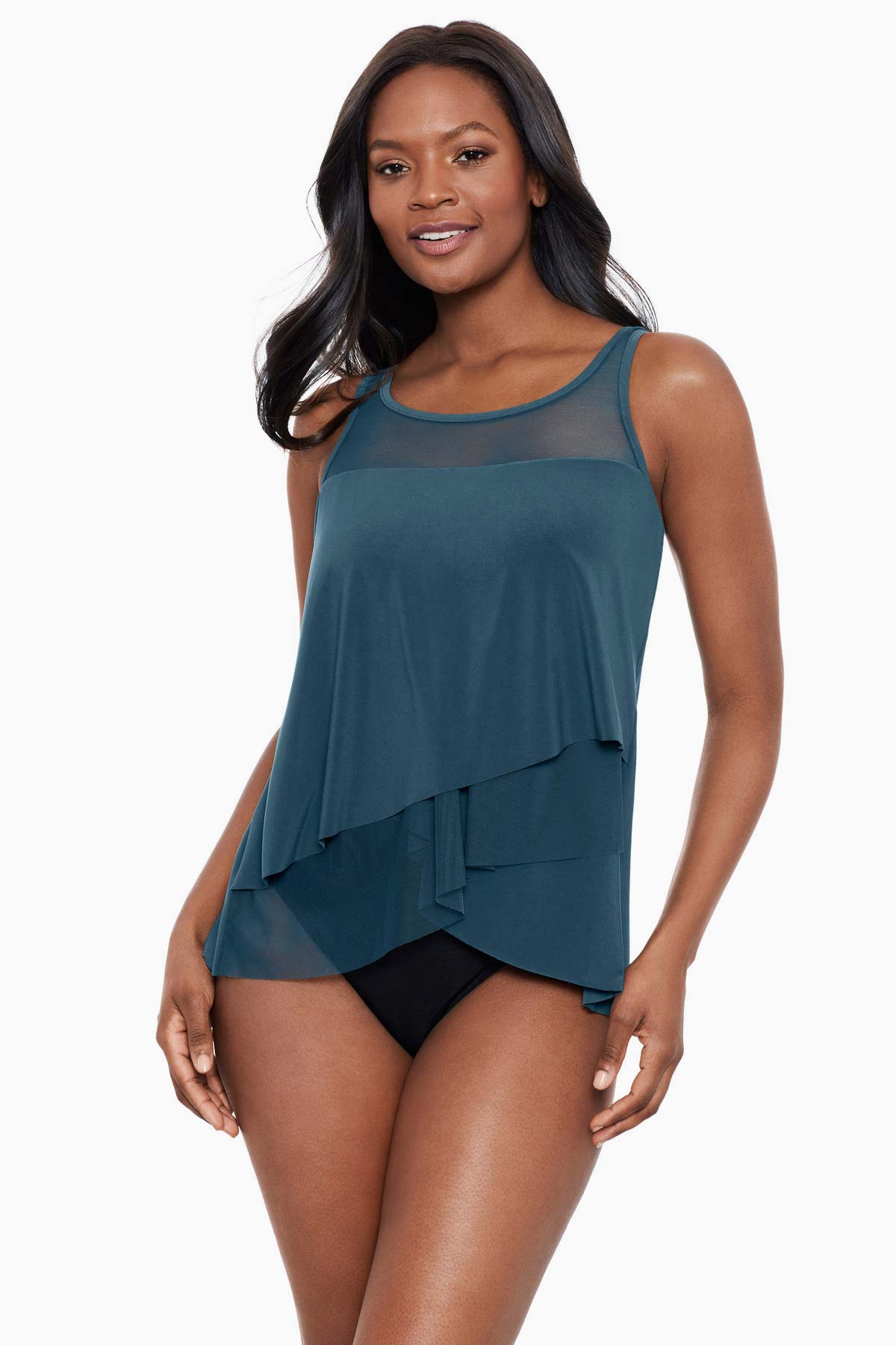 Miraclesuit Mulberry Illusionists Mirage Tankini Top