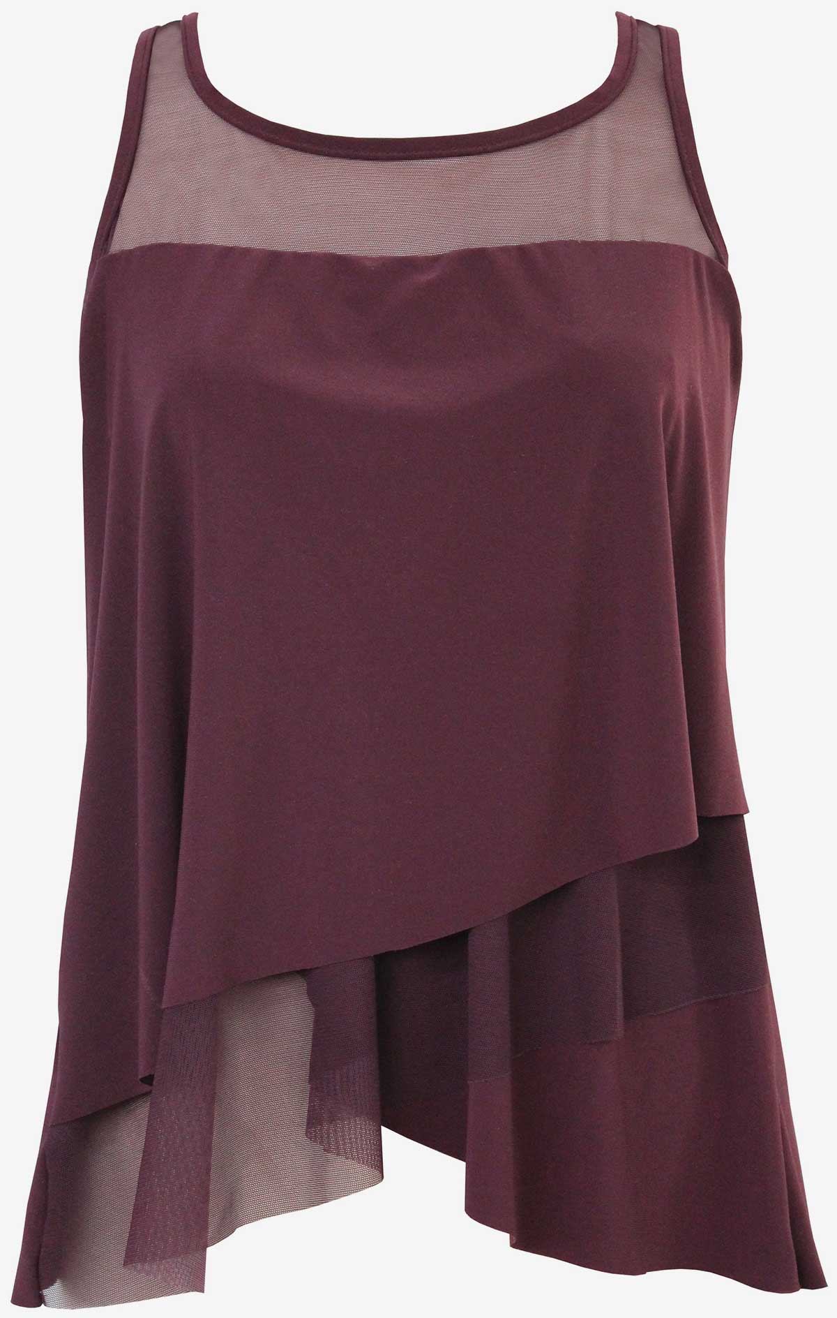 Miraclesuit Mulberry Illusionists Mirage Tankini Top