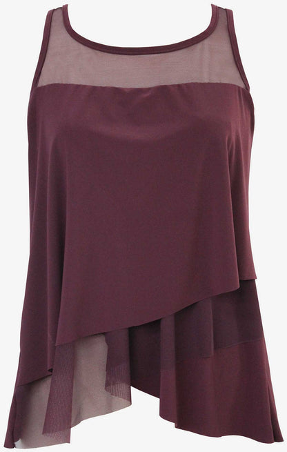 Miraclesuit Mulberry Illusionists Mirage Tankini Top