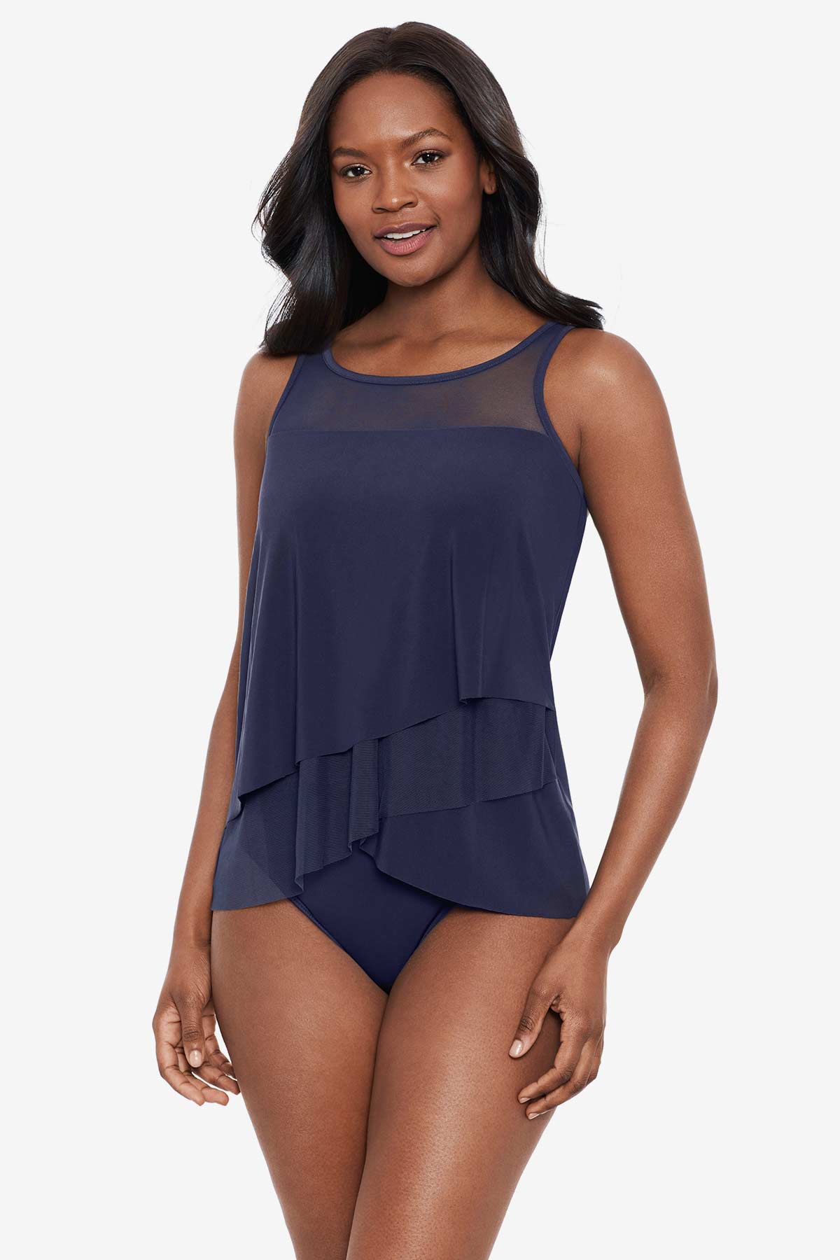 Miraclesuit Mulberry Illusionists Mirage Tankini Top