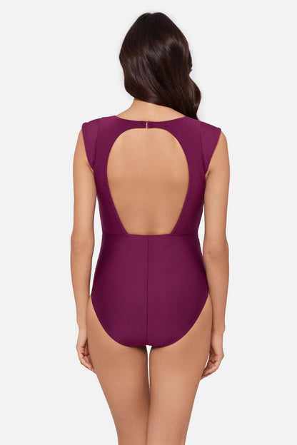 Miraclesuit Black Dash One Piece