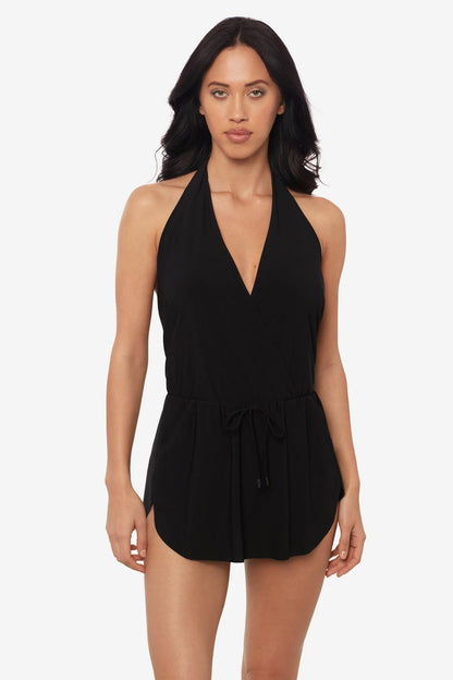 Miraclesuit Black Magicsuit Ellie One Piece Swimdress