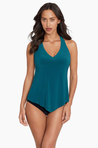 Miraclesuit Merlot Taylor Tankini Top
