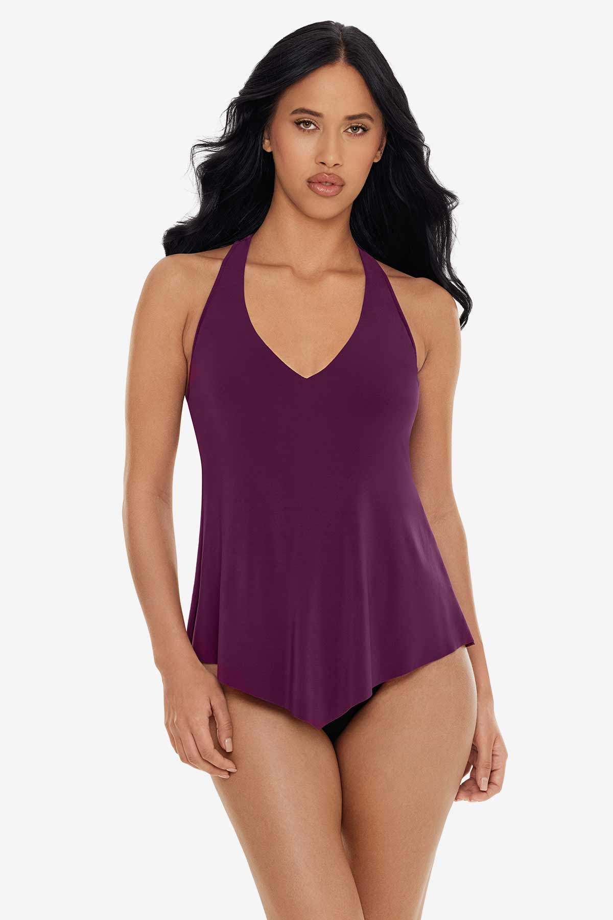 Miraclesuit Merlot Taylor Tankini Top