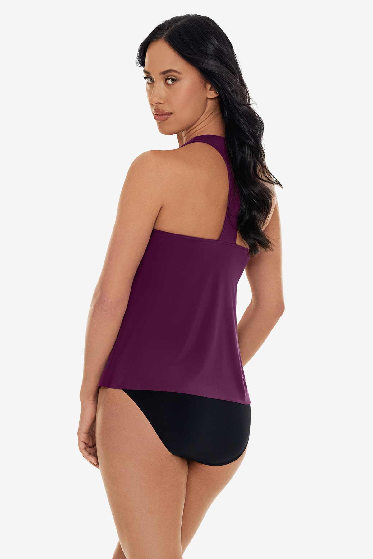 Miraclesuit Merlot Taylor Tankini Top