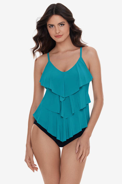 Miraclesuit Black Magicsuit Rita Tankini Top