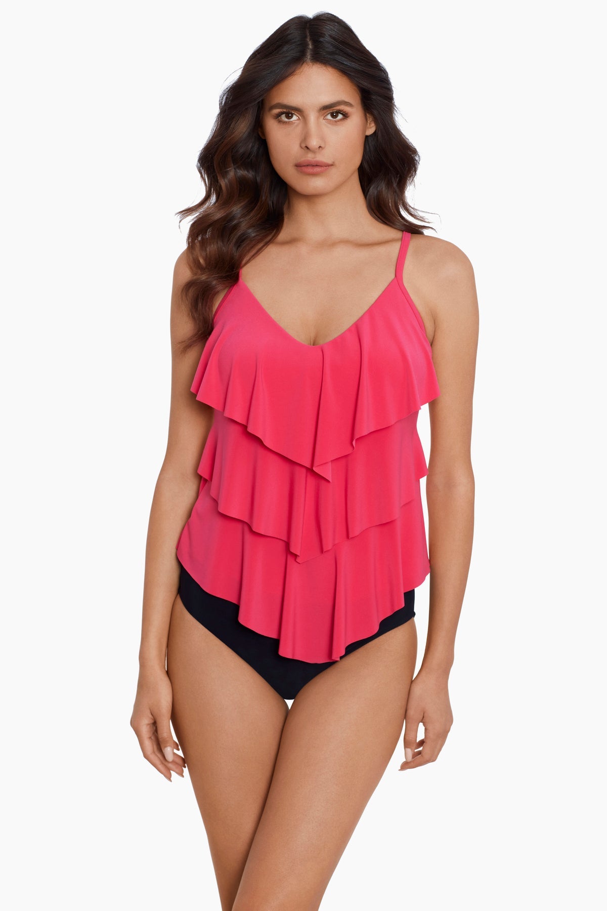 Miraclesuit Black Magicsuit Rita Tankini Top