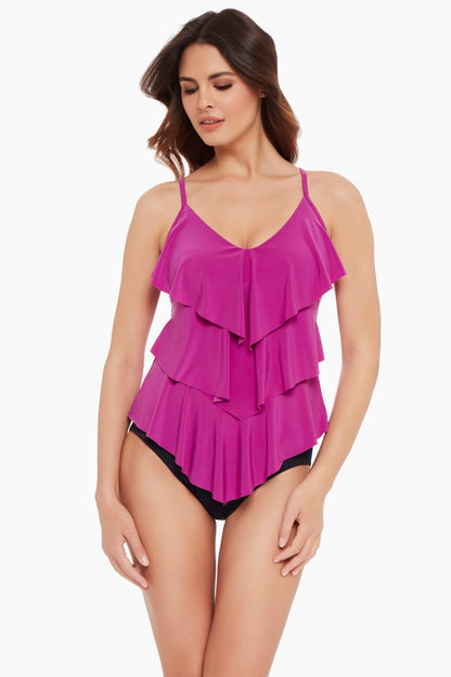 Miraclesuit Black Magicsuit Rita Tankini Top