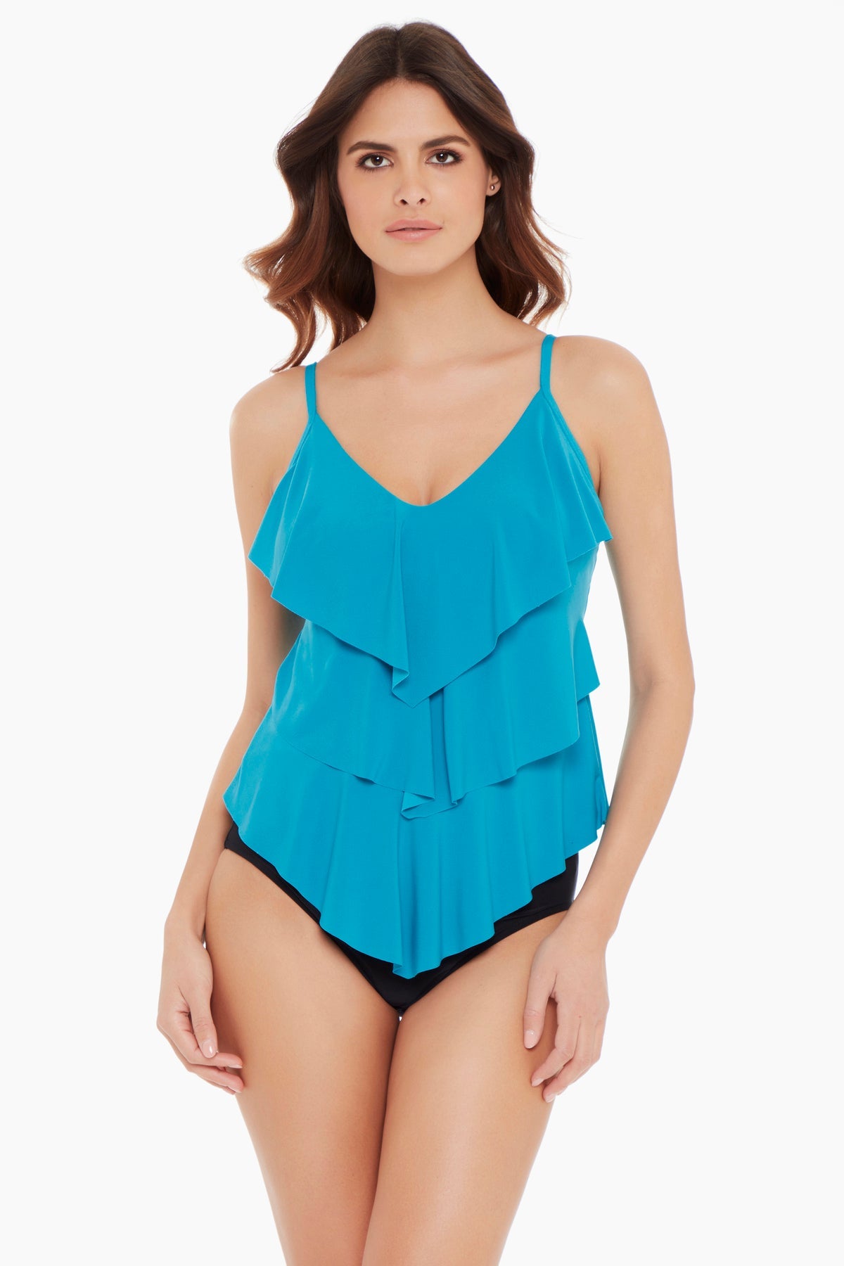 Miraclesuit Black Magicsuit Rita Tankini Top