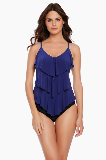 Miraclesuit Black Magicsuit Rita Tankini Top