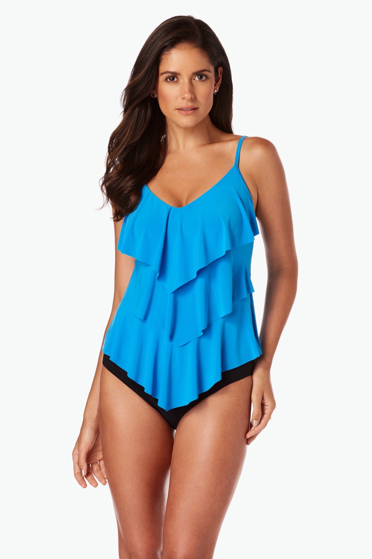 Miraclesuit Black Magicsuit Rita Tankini Top