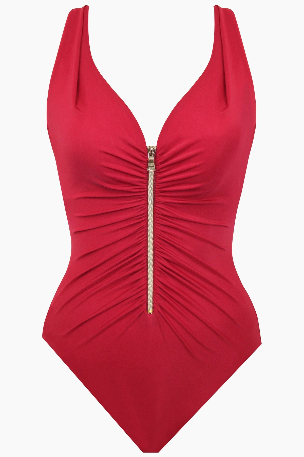 Miraclesuit Copper Zipt One Piece