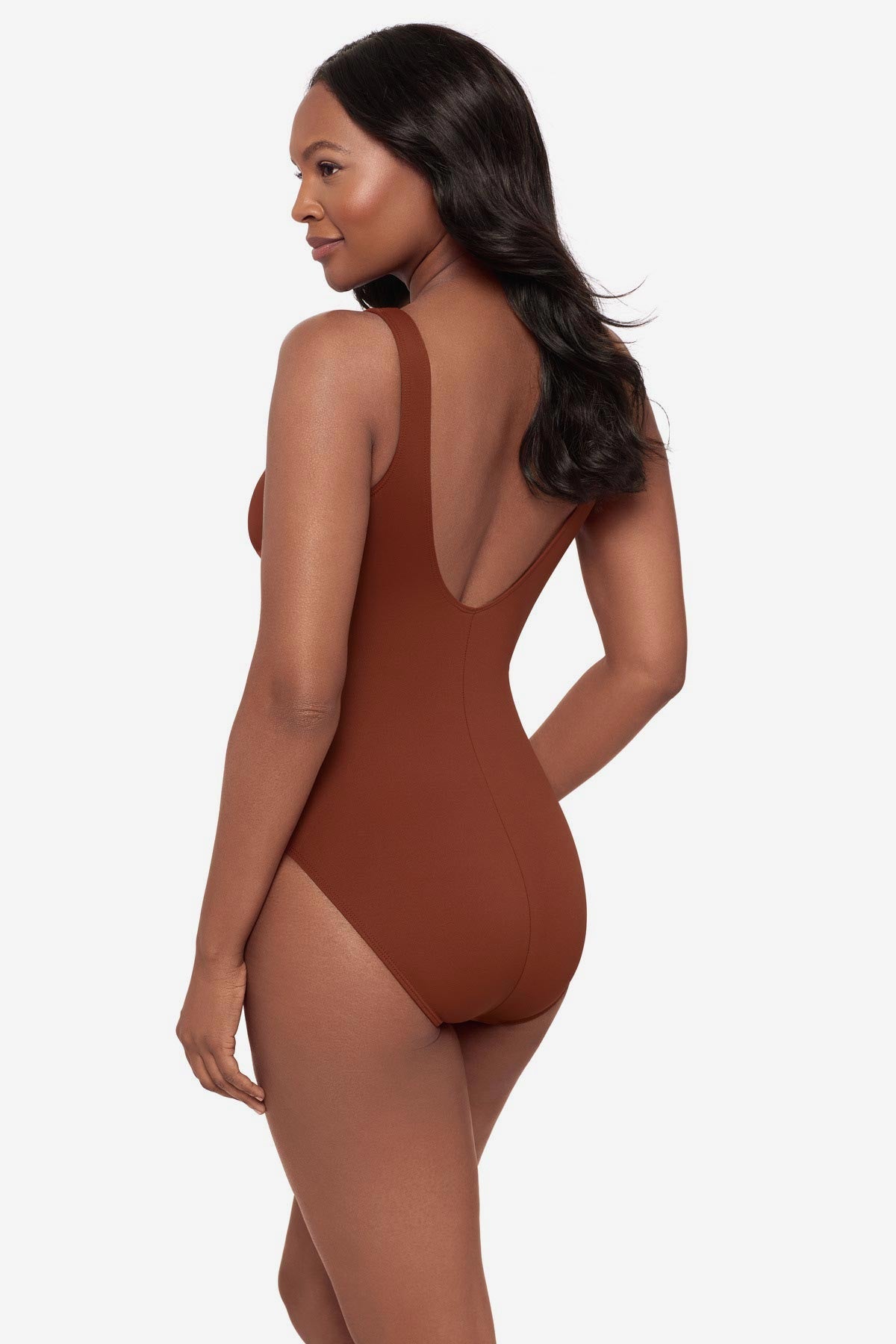 Miraclesuit Copper Zipt One Piece