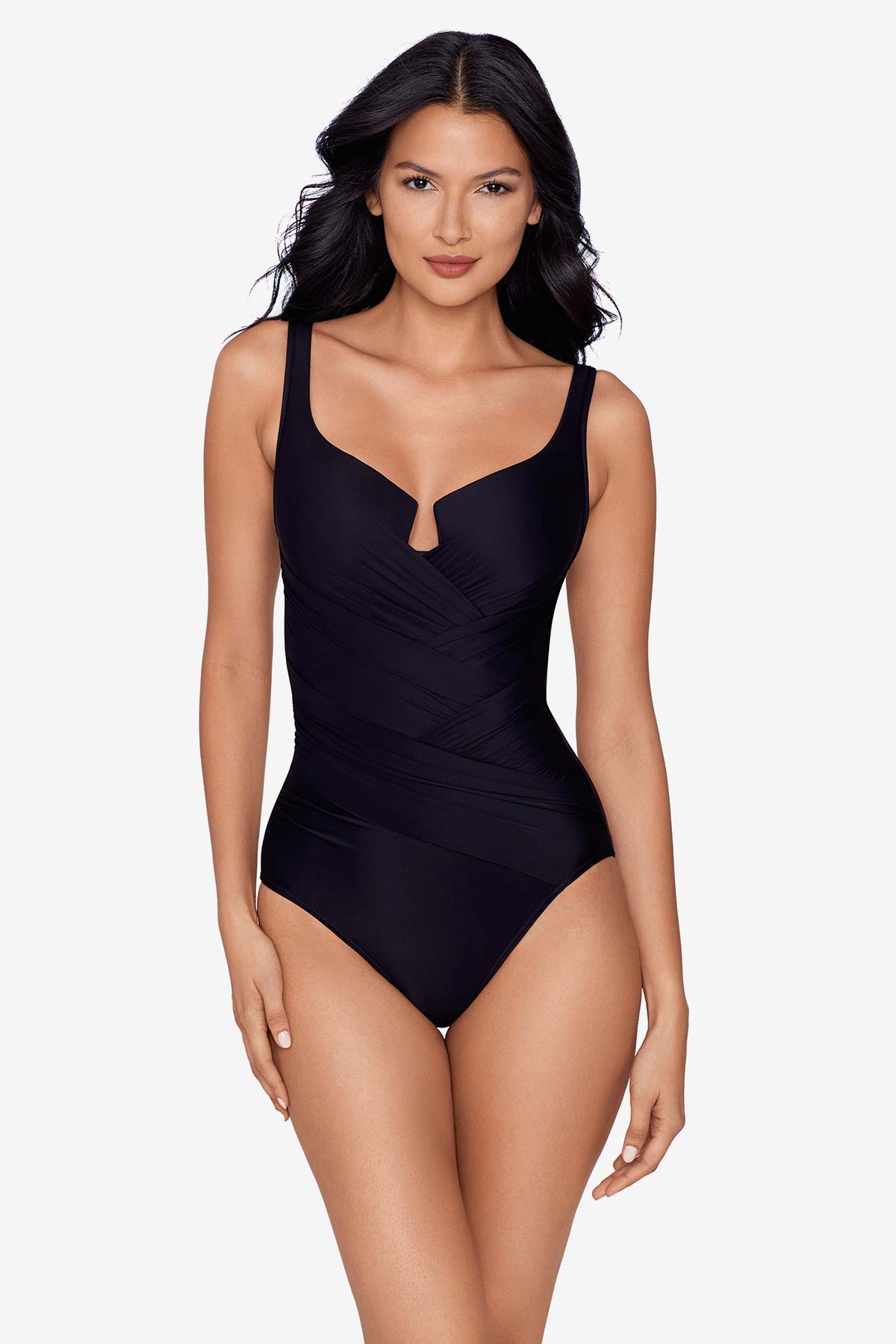 Miraclesuit Black Must Haves Gandolf One Piece Swimsuit