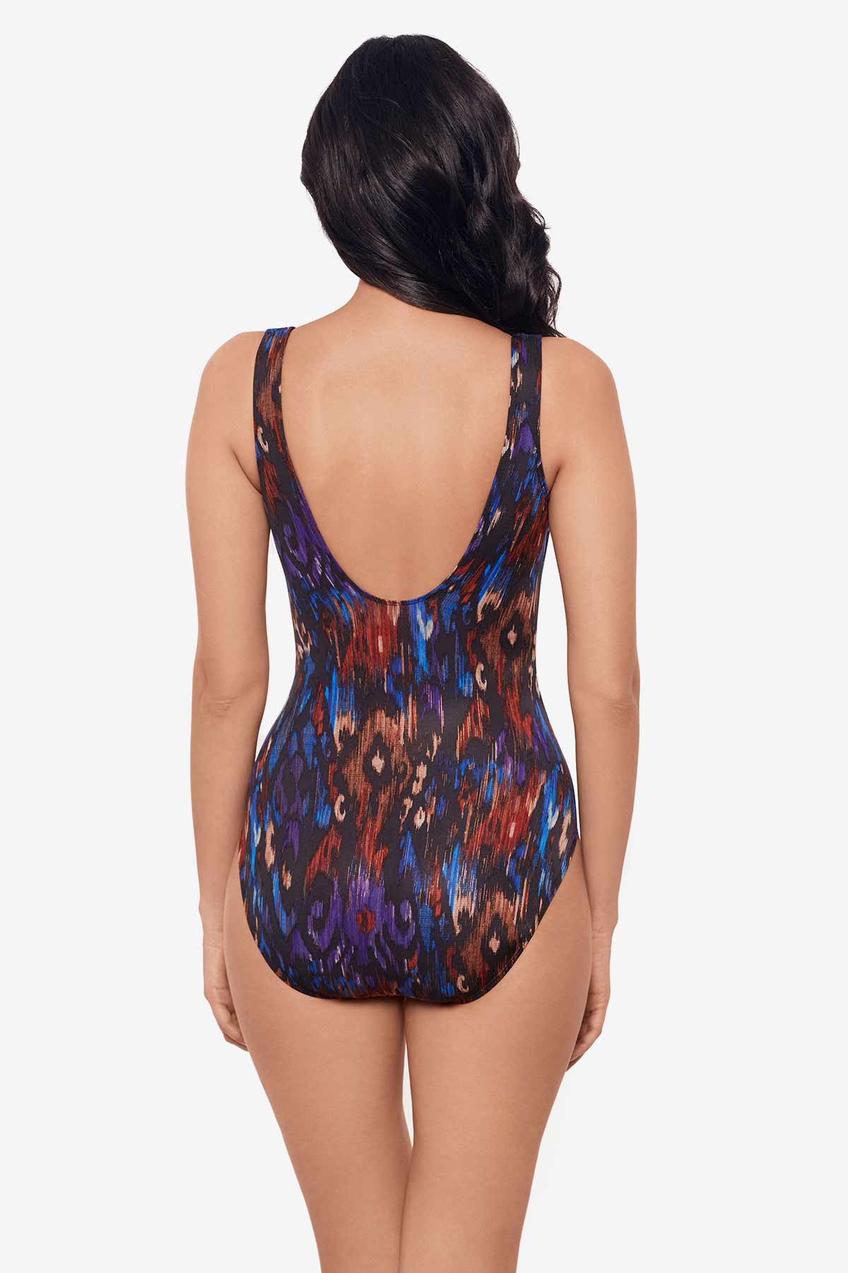 Miraclesuit Black/Multi Tapiz Revele One Piece Swimsuit