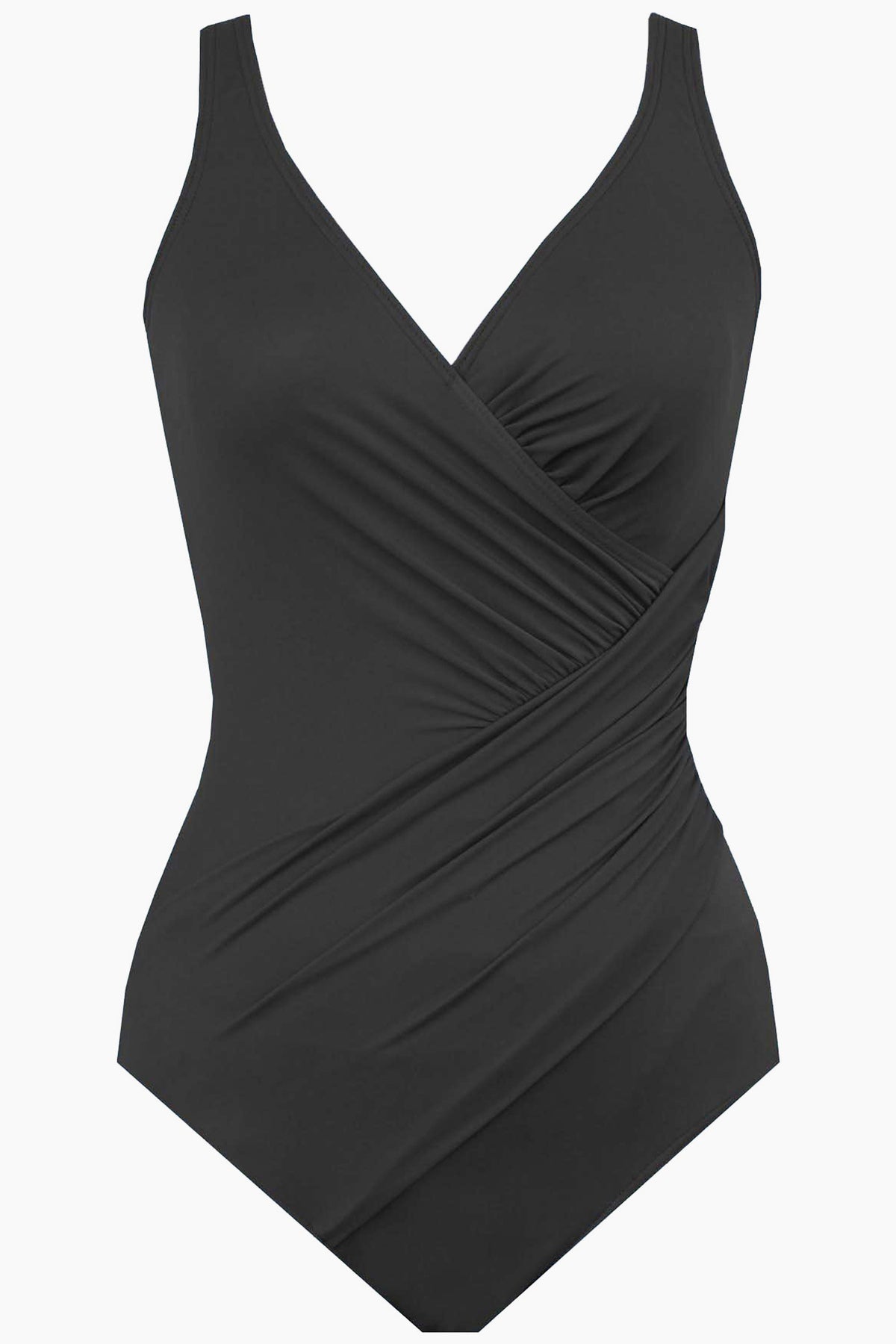 Miraclesuit Black Must Haves Oceanus Black One Piece DDD-Cup