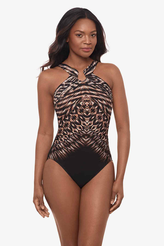 Miraclesuit Black/Multi Topkapi Aphrodite One Piece Swimsuit