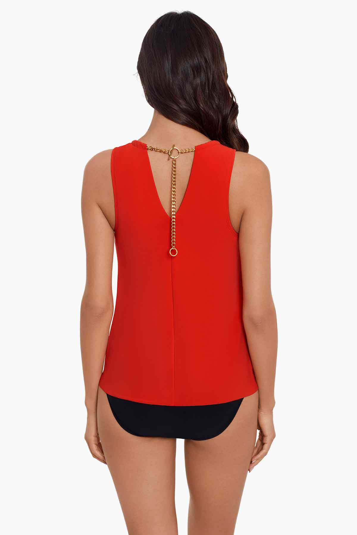 Miraclesuit Black Magicsuit Hyper Link Chanae Tankini