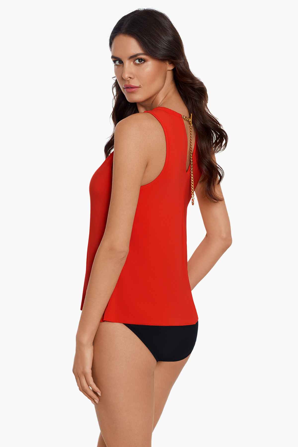 Miraclesuit Black Magicsuit Hyper Link Chanae Tankini