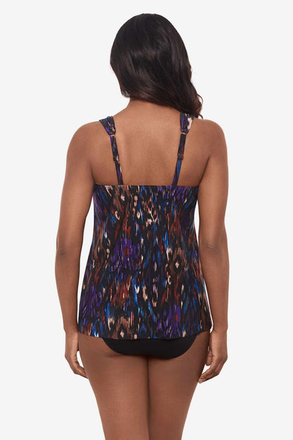 Miraclesuit Black/Multi Tapiz Dazzle Tankini Top