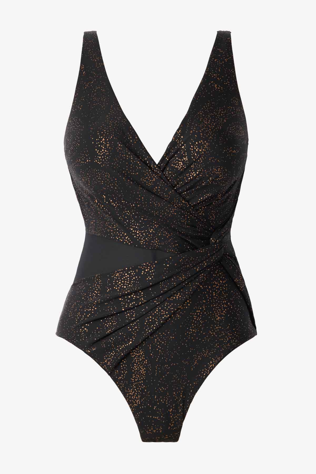 Miraclesuit Black Brillante Circe One Piece Swimsuit