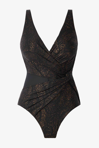 Miraclesuit Black Brillante Circe One Piece Swimsuit