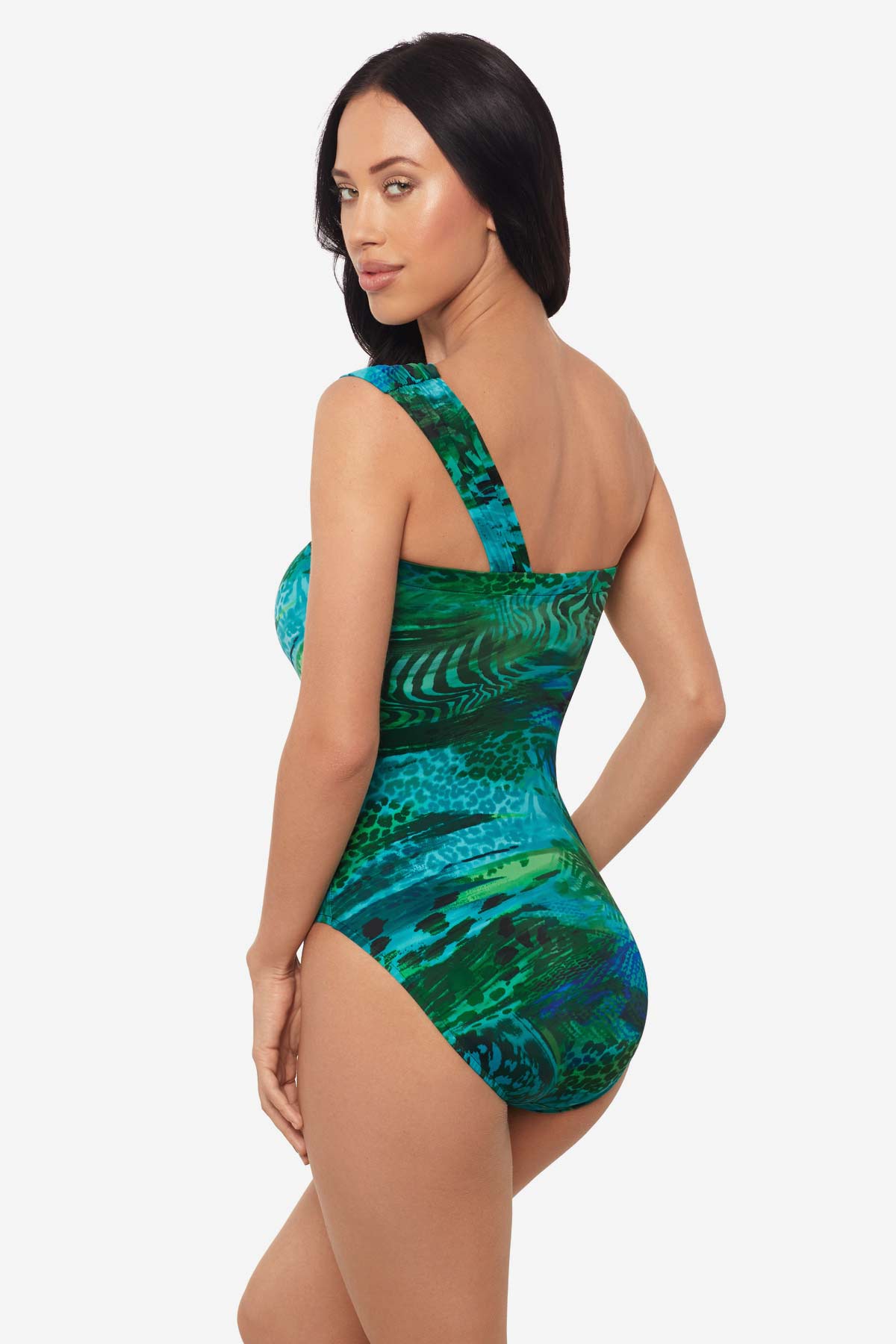 Miraclesuit Blue/Multi Magicsuit Margarita Goddess One Piece Swimsuit