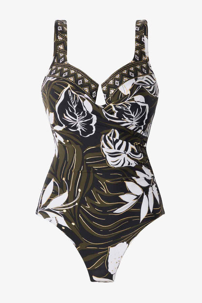 Miraclesuit Black/Multi Elle Dorado Escape One Piece Swimsuit