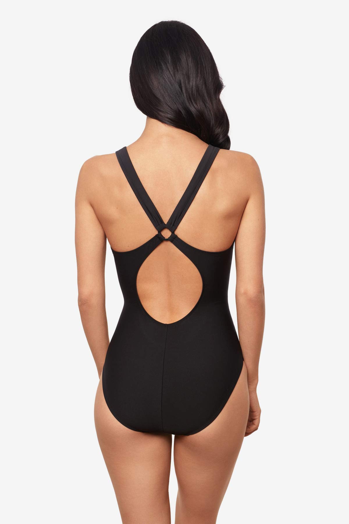 Miraclesuit Black Magicsuit Blakley One Piece Swimsuit