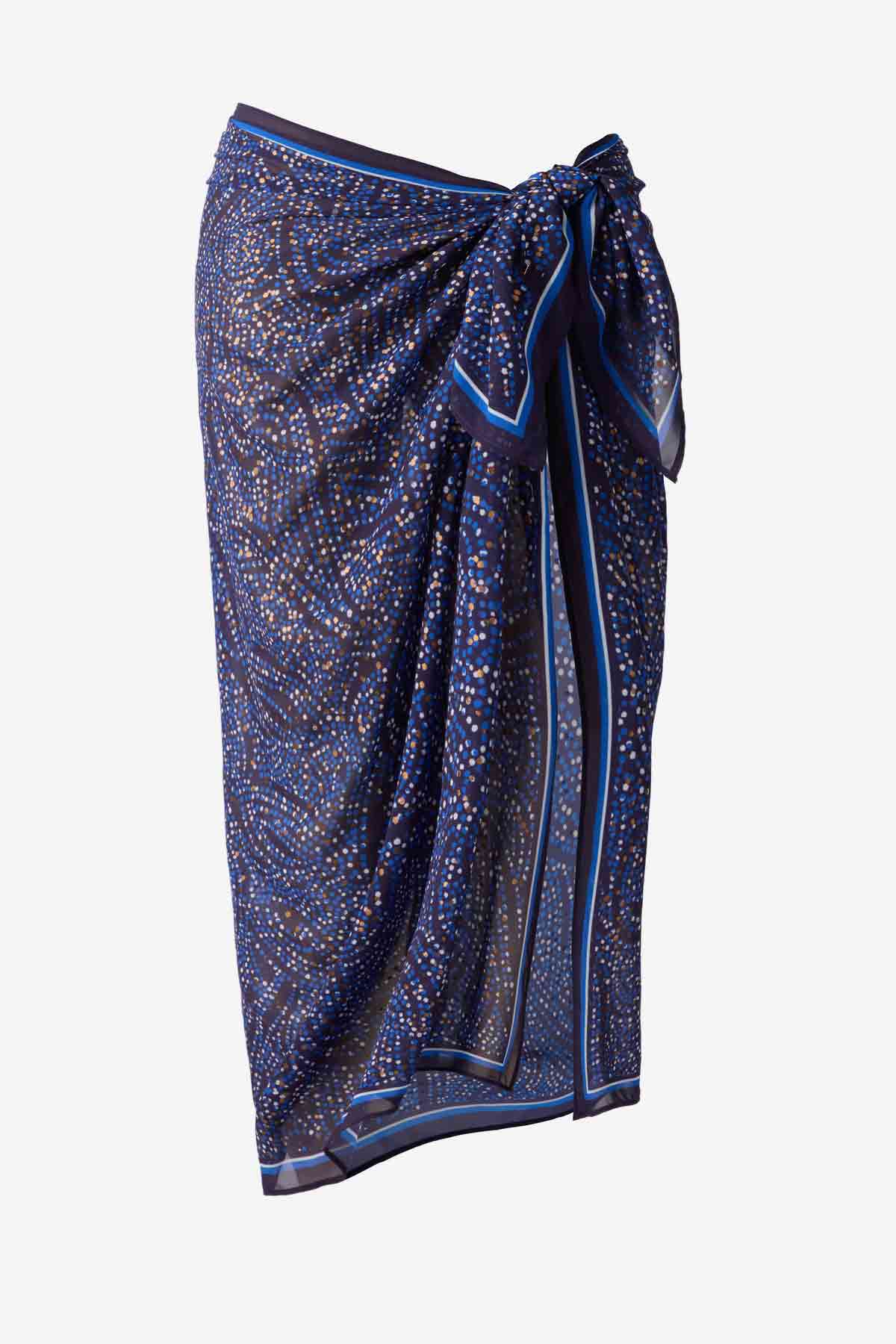 Miraclesuit Plum/Multi Spotlight Pareo Swim Cover Up