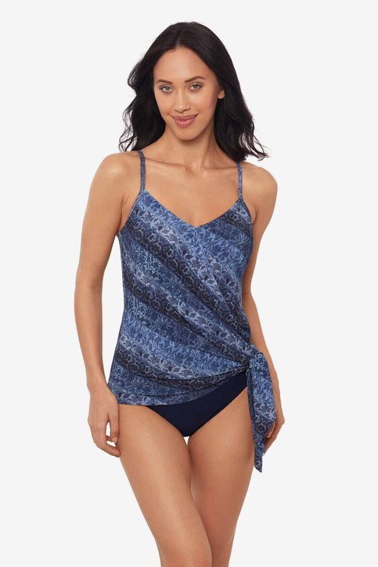 Miraclesuit Blue/Multi Magicsuit Via Roma Alex Top