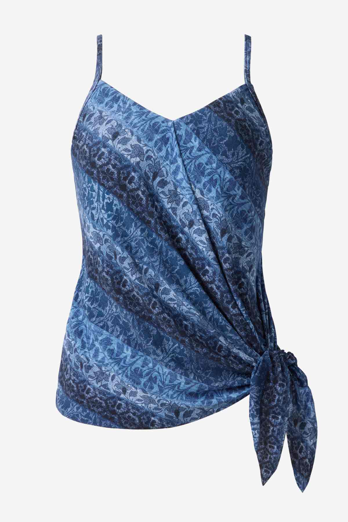 Miraclesuit Blue/Multi Magicsuit Via Roma Alex Top