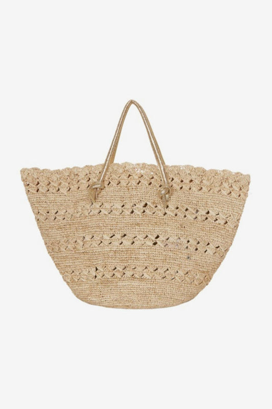 Miraclesuit Natural/Gold Florabella Salerno Tote Bag in Natural/Gold