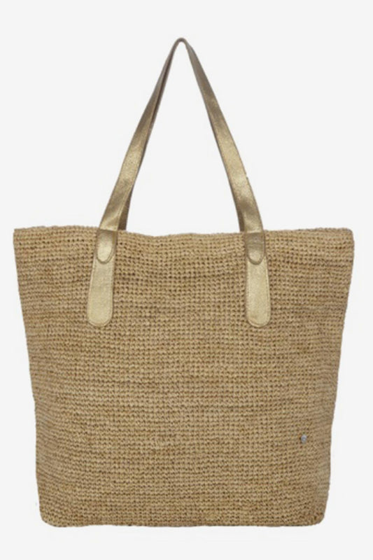 Miraclesuit Natural/Gold Florabella Sedona Lux Tote Bag in Natural/Gold