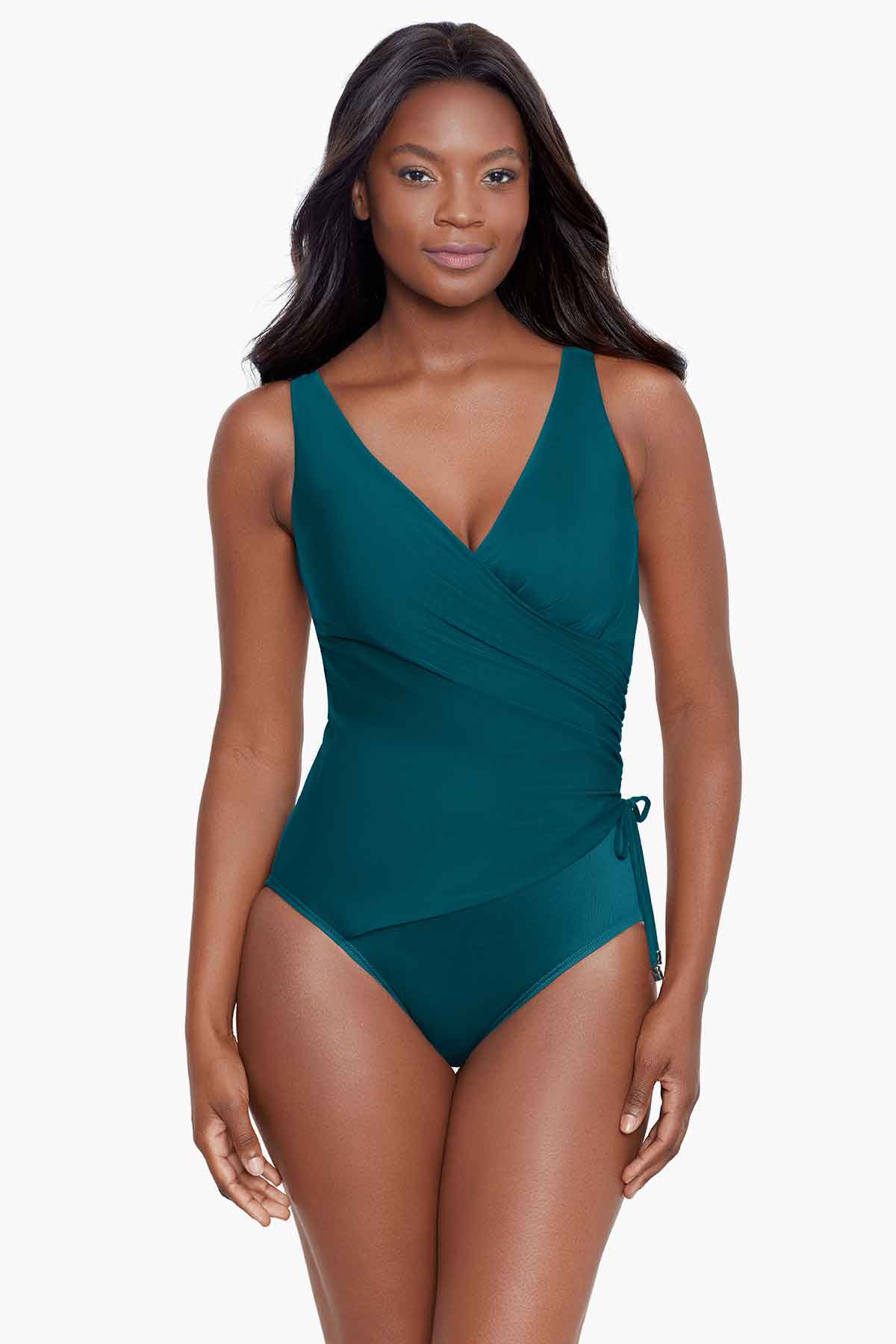 Miraclesuit Black Razzle Dazzle Eclat Swimsuit