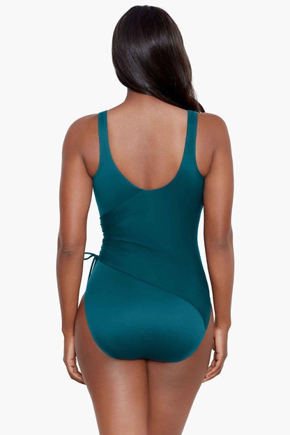 Miraclesuit Black Razzle Dazzle Eclat Swimsuit