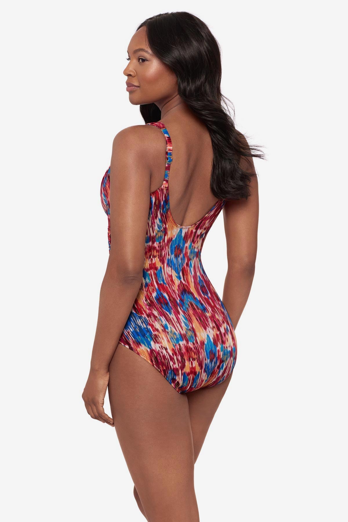 Miraclesuit Multi DD-Cup Siren One Piece in Ikat Dorado
