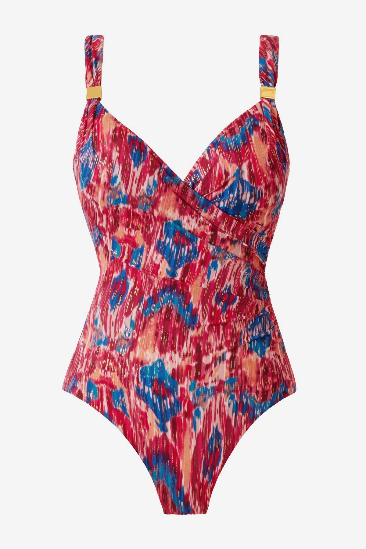 Miraclesuit Multi DD-Cup Siren One Piece in Ikat Dorado