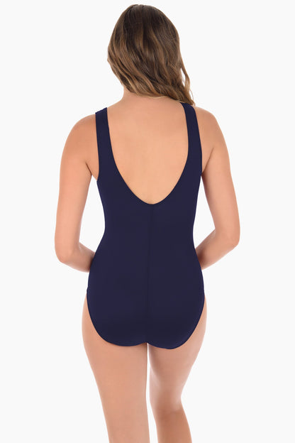 Miraclesuit Midnight Illusionisis Palma One Piece Swimsuit DD-Cup