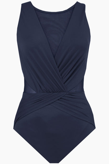 Miraclesuit Midnight Illusionisis Palma One Piece Swimsuit DD-Cup