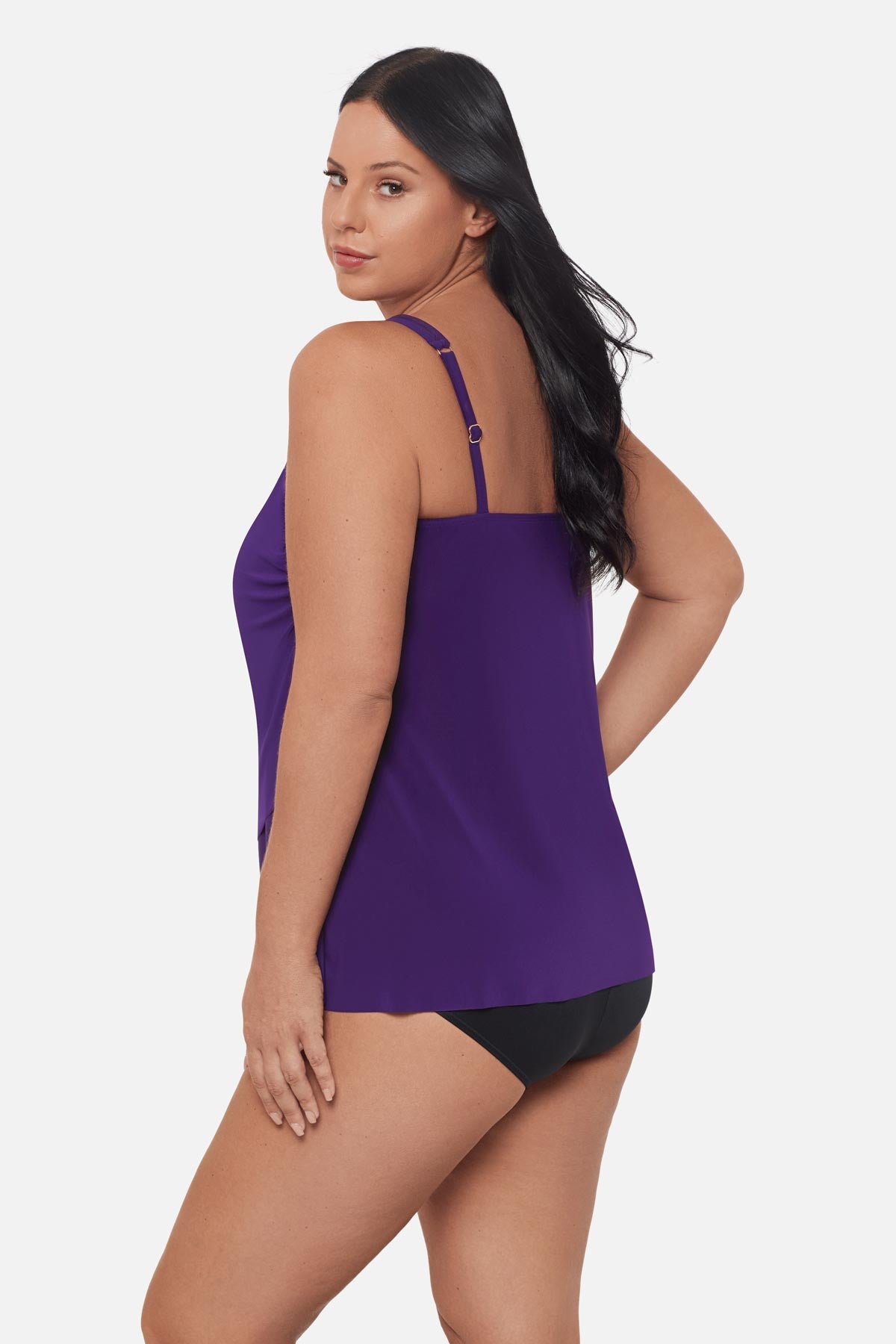 Miraclesuit Mulberry Plus Size Mirage Tankini Top