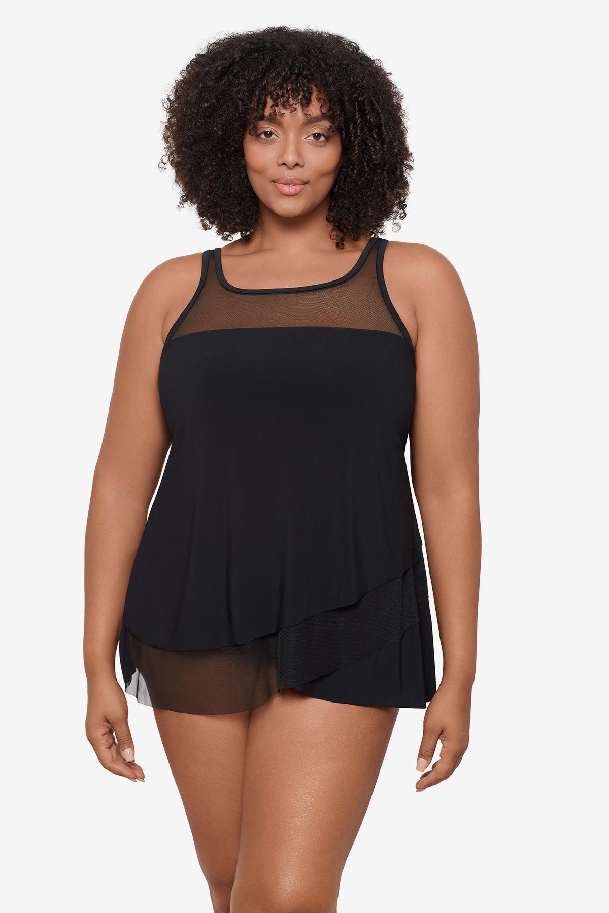 Miraclesuit Mulberry Plus Size Mirage Tankini Top