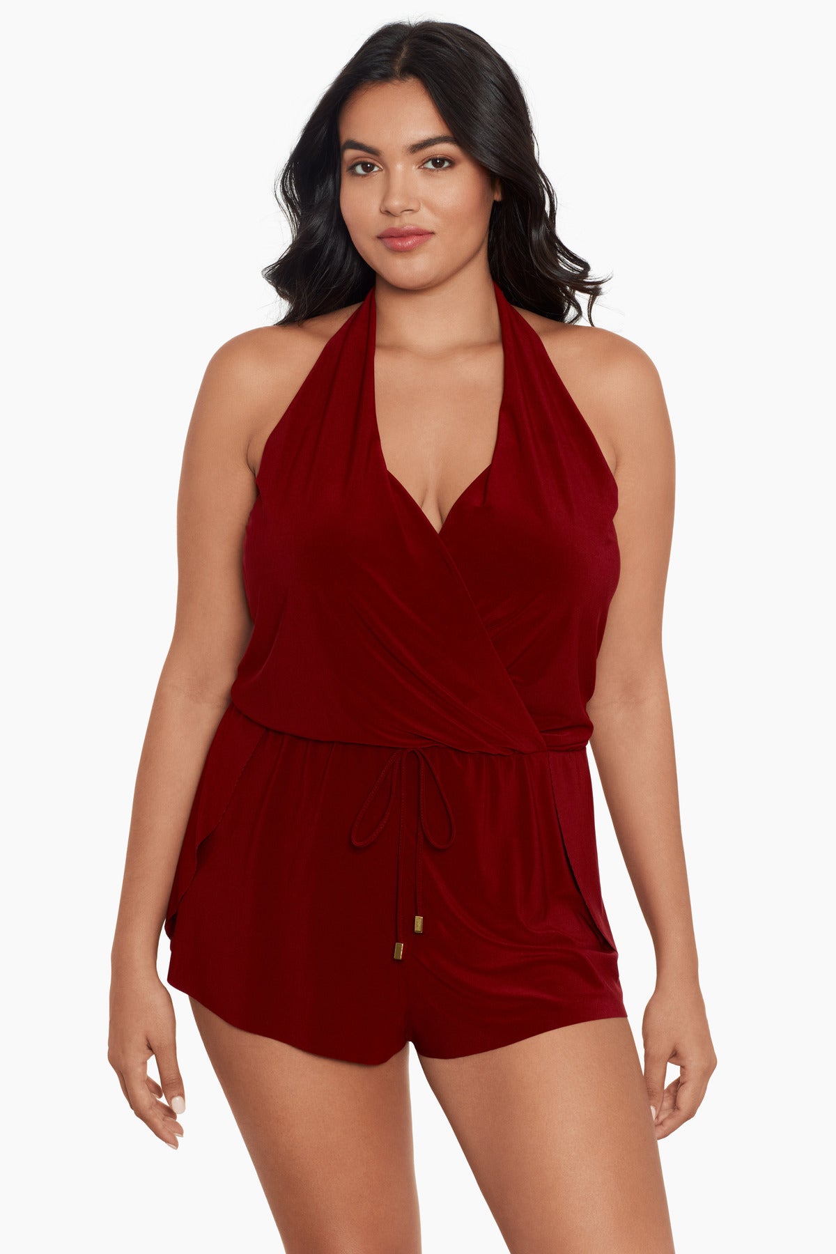 Miraclesuit Merlot Plus Size Bianca Romper